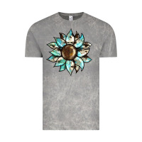 Cloud Rock sunflower Vintage Tee - BarkalooDesign