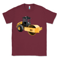 Burgundy Compactor Illustrations Classic Tee - LillyAllenDesigns