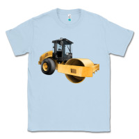 Dusty Blue Compactor Illustrations Classic Tee - LillyAllenDesigns