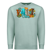 Seafoam Fall Vibes Premium Sweatshirt - texasbilliewilder
