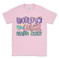 Bubblegum Pink world's cutest alarm clock Classic Tee - MaliasSmallBusiness