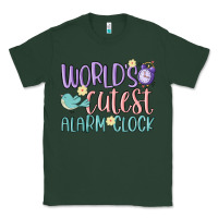 Sports Green world's cutest alarm clock Classic Tee - MaliasSmallBusiness