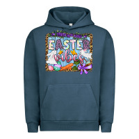 Pigment Midnight Navy Easter vibes Urban Hoodie - OliviaCreatesArt