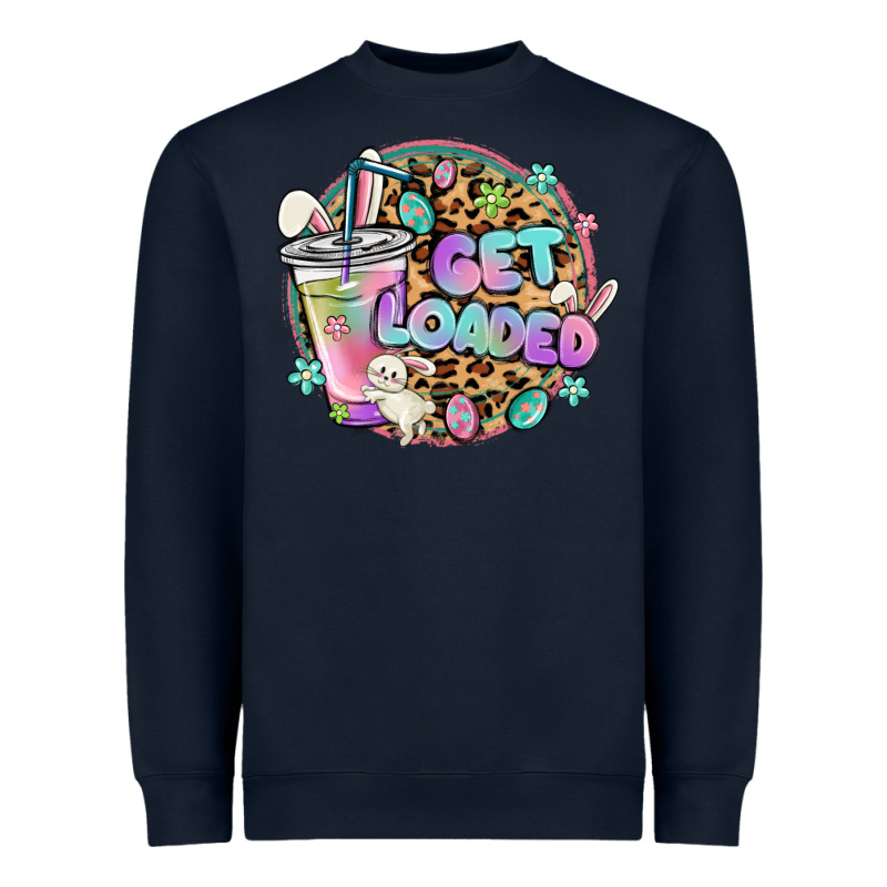 Get Loaded Rabbit And Easter Heavyweight Sweatshirt by MaliasSmallBusiness | Teevron