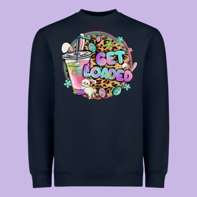 Get Loaded Rabbit And Easter Heavyweight Sweatshirt Designed By Maliassmallbusiness