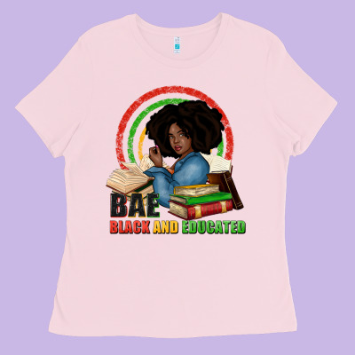 Bae Black And Educated Ladies Tee Designed By Zillion Design Studio