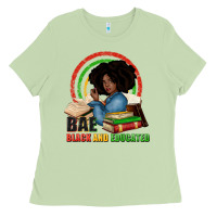 Matcha Bae black and educated Ladies Tee - Zillion Design Studio
