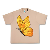 Burro Flying Cloudless Sulphur Butterfly Urban Heavy Tee - LillyAllenDesigns
