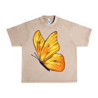 French Oak Flying Cloudless Sulphur Butterfly Urban Heavy Tee - LillyAllenDesigns