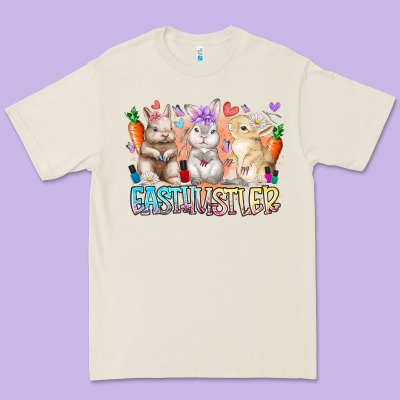 East Nail Hustler Premium Tee Designed By Racoondesign