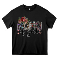 Black mama of girl Heavy Core Tee - SublimationCraftShop