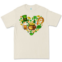 Bone St Patricks heart Premium Tee - AdoDesignShop