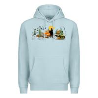 Blue Mist western i got a heart like a truck Premium Hoodie - TumblerDesignByShophia