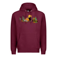 Burgundy western i got a heart like a truck Premium Hoodie - TumblerDesignByShophia
