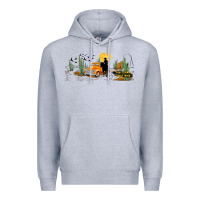 Heather Grey western i got a heart like a truck Premium Hoodie - TumblerDesignByShophia