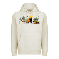 Oatmeal Heather western i got a heart like a truck Premium Hoodie - TumblerDesignByShophia