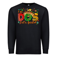 Black I'm dos let's Fiesta Premium Sweatshirt - NancyCooperArtShop
