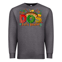 Charcoal Heather I'm dos let's Fiesta Premium Sweatshirt - NancyCooperArtShop