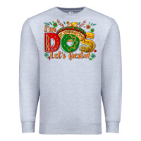 Heather Grey I'm dos let's Fiesta Premium Sweatshirt - NancyCooperArtShop