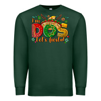 Sports Green I'm dos let's Fiesta Premium Sweatshirt - NancyCooperArtShop