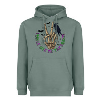Sage People Give Me The Creeps Heavyweight Hoodie - texasbilliewilder