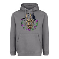 Storm People Give Me The Creeps Heavyweight Hoodie - texasbilliewilder