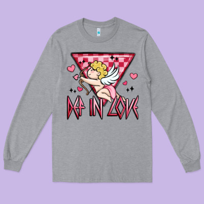 Def In Love Long Sleeve Tee Designed By Maliassmallbusiness