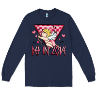 Navy def in love Long Sleeve Tee - MaliasSmallBusiness