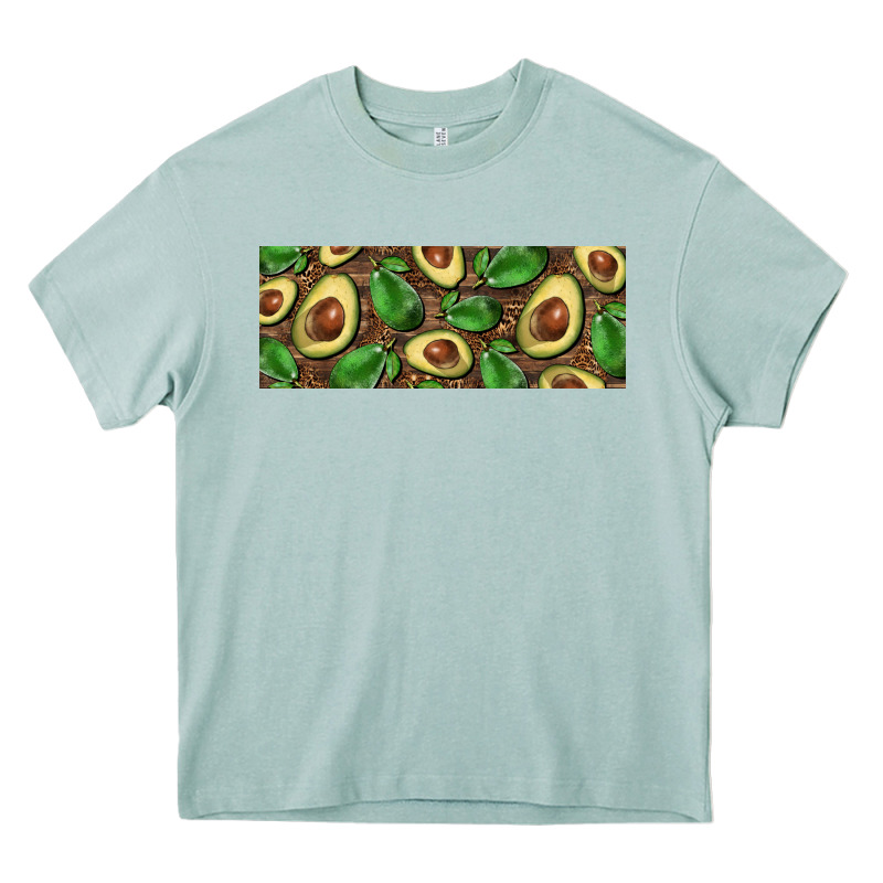 Avocados With Wood And Leopard Background 11 Oz Mug Heavy Core Tee by BarkalooDesign | Teevron