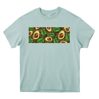 Arona avocados with wood and leopard background 11 oz mug Heavy Core Tee - BarkalooDesign