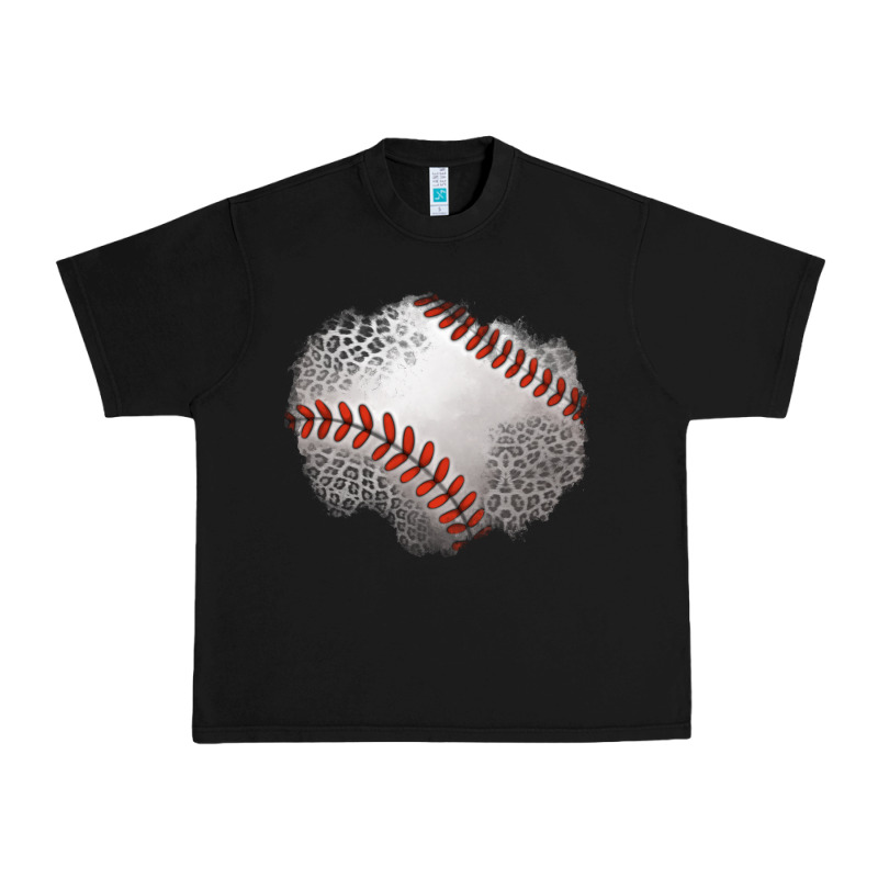 Leopard Baseball Patch Urban Heavy Tee by Jasminsmagicworld | Teevron