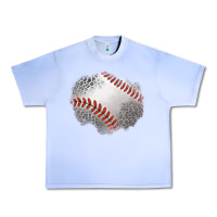 Grape Ice leopard baseball patch Urban Heavy Tee - Jasminsmagicworld