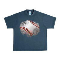 Midnight Navy leopard baseball patch Urban Heavy Tee - Jasminsmagicworld