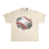 Sandshell leopard baseball patch Urban Heavy Tee - Jasminsmagicworld