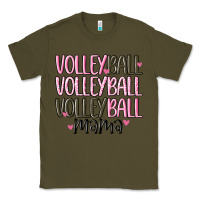 Army Green volleyball mama Classic Tee - MaliasSmallBusiness