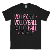 Black volleyball mama Classic Tee - MaliasSmallBusiness