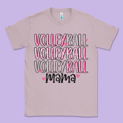 Volleyball Mama Classic Tee Designed By Maliassmallbusiness
