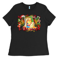 Black joy to the world Ladies Tee - texasbilliewilder