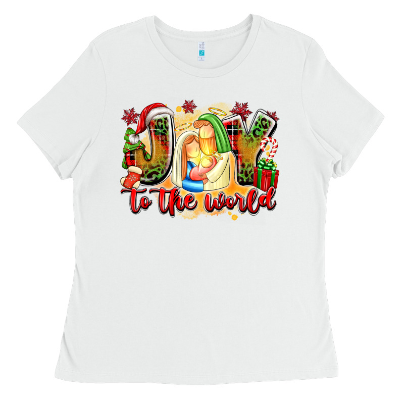 Joy To The World Ladies Tee by texasbilliewilder | Teevron