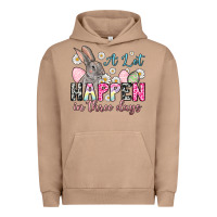 Pigment Burro Easter Day A lot can happen in three days Urban Hoodie - OliviaCreatesArt