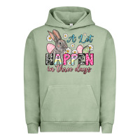 Pigment Oil Green Easter Day A lot can happen in three days Urban Hoodie - OliviaCreatesArt