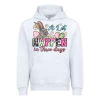 White Easter Day A lot can happen in three days Urban Hoodie - OliviaCreatesArt