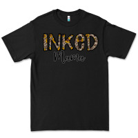 Black ınked mama Premium Tee - CowhideDigitalArt