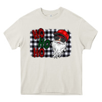 Cream ho ho ho Heavy Core Tee - CowhideDigitalArt