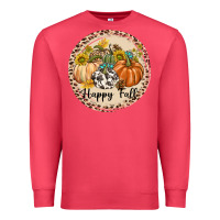 Cardinal Happy Fall Premium Sweatshirt - texasbilliewilder