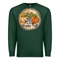 Sports Green Happy Fall Premium Sweatshirt - texasbilliewilder