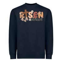 Navy risen indeed Heavyweight Sweatshirt - MaliasSmallBusiness
