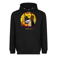 Black It's The Most Wonderful Time of The Year Heavyweight Hoodie - texasbilliewilder