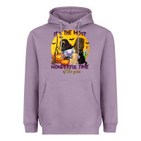 Lavender It's The Most Wonderful Time of The Year Heavyweight Hoodie - texasbilliewilder
