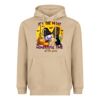 Mushroom It's The Most Wonderful Time of The Year Heavyweight Hoodie - texasbilliewilder